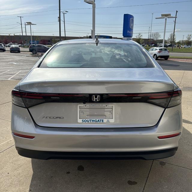 new 2025 Honda Accord car, priced at $28,390