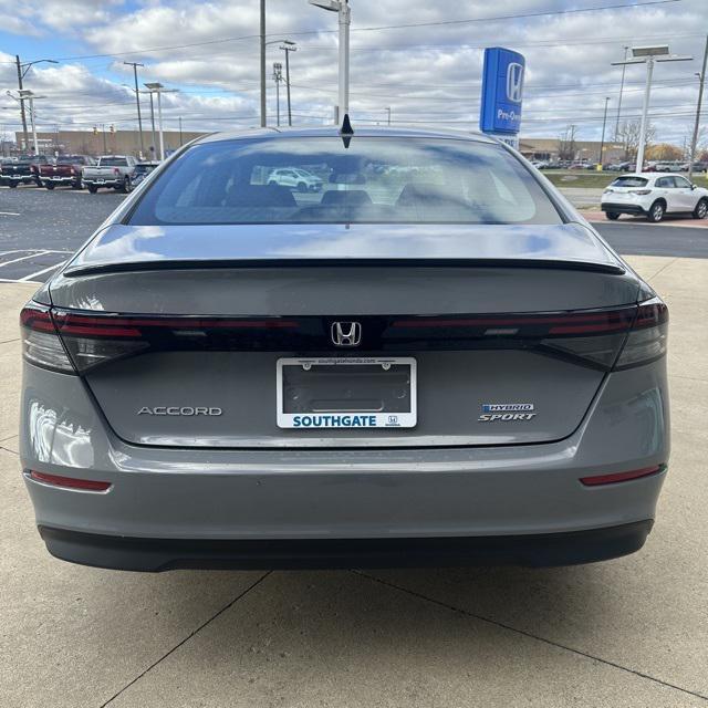 new 2025 Honda Accord Hybrid car, priced at $34,705