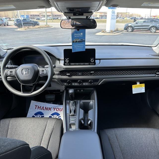 new 2025 Honda Accord car, priced at $32,165