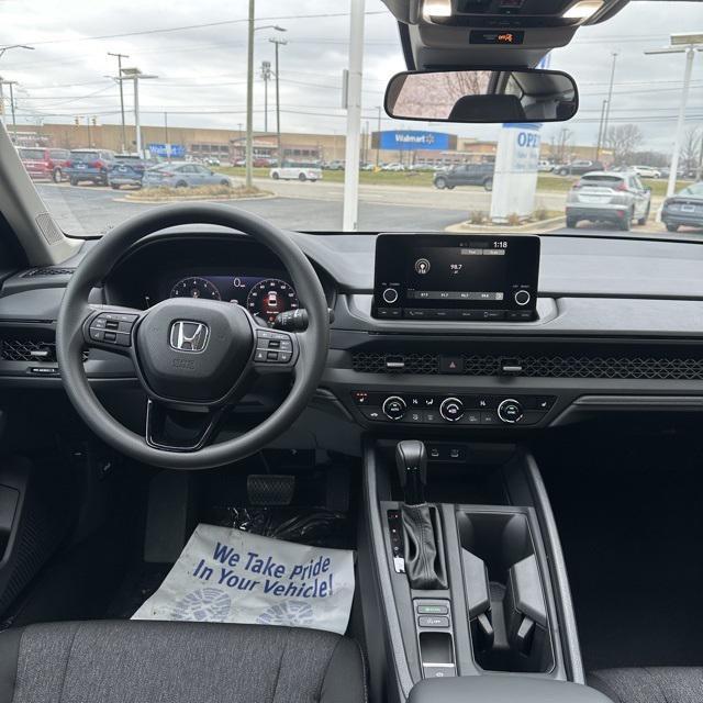 new 2025 Honda Accord car, priced at $30,510