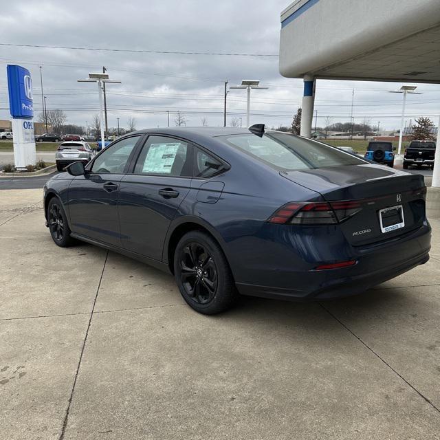 new 2025 Honda Accord car, priced at $30,510