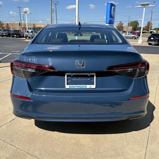 new 2026 Honda Civic car, priced at $25,745