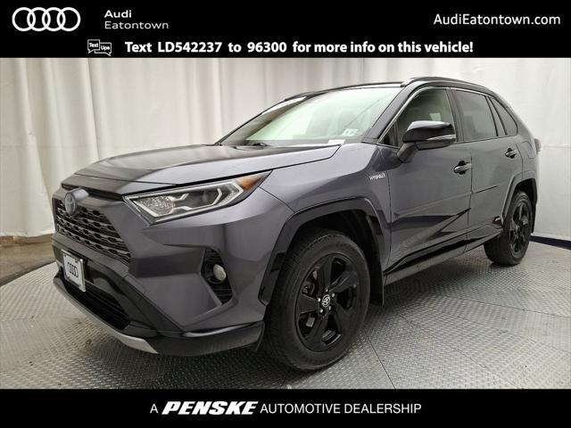 used 2020 Toyota RAV4 Hybrid car, priced at $25,350