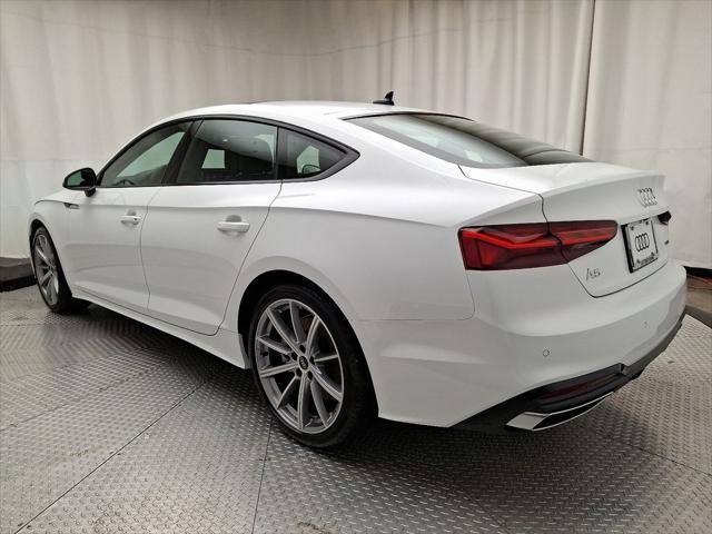 new 2025 Audi A5 Sportback car, priced at $51,980