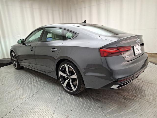 new 2025 Audi A5 Sportback car, priced at $56,855