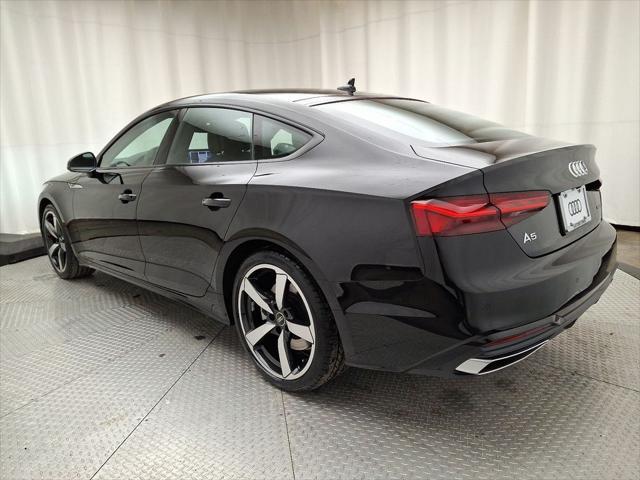 new 2025 Audi A5 Sportback car, priced at $57,655