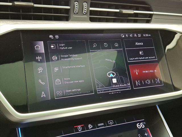 new 2025 Audi A6 car, priced at $73,970