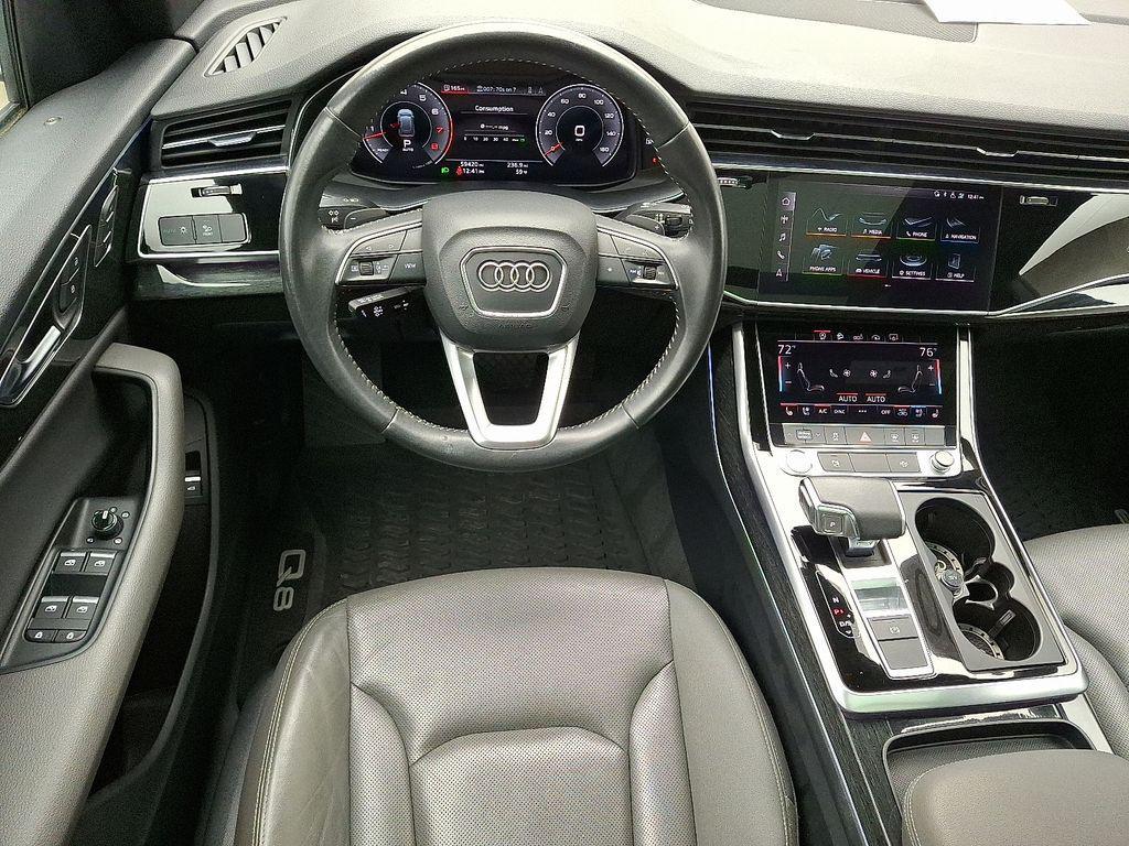 used 2020 Audi Q8 car, priced at $38,720