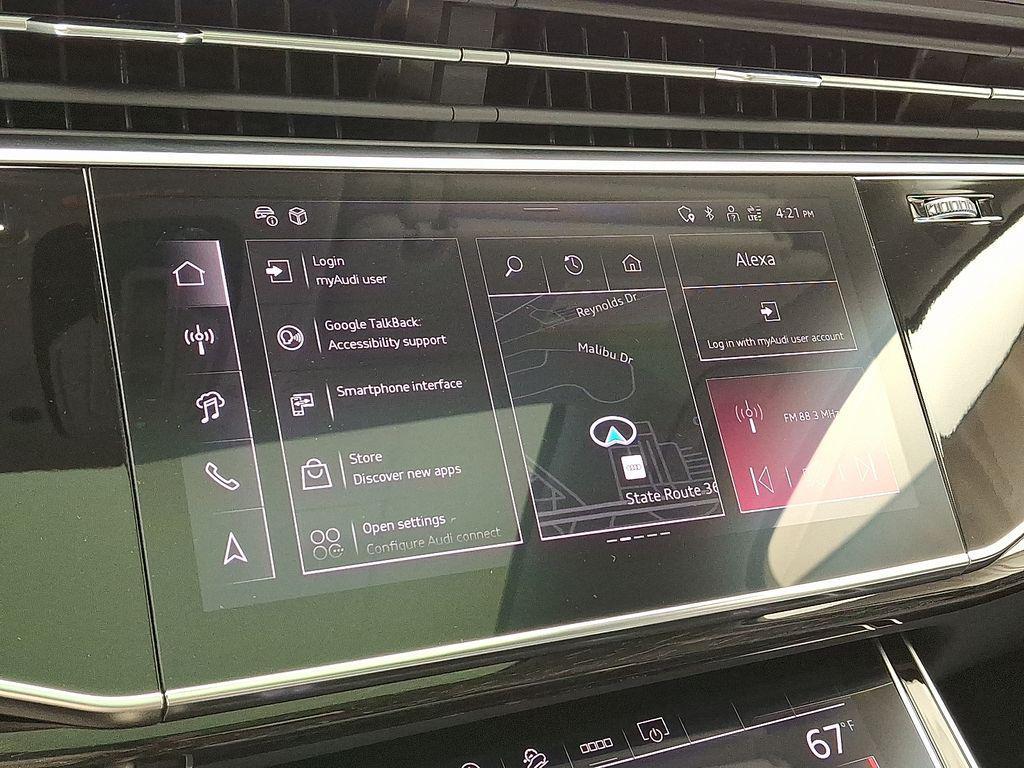 new 2025 Audi Q7 car, priced at $76,990