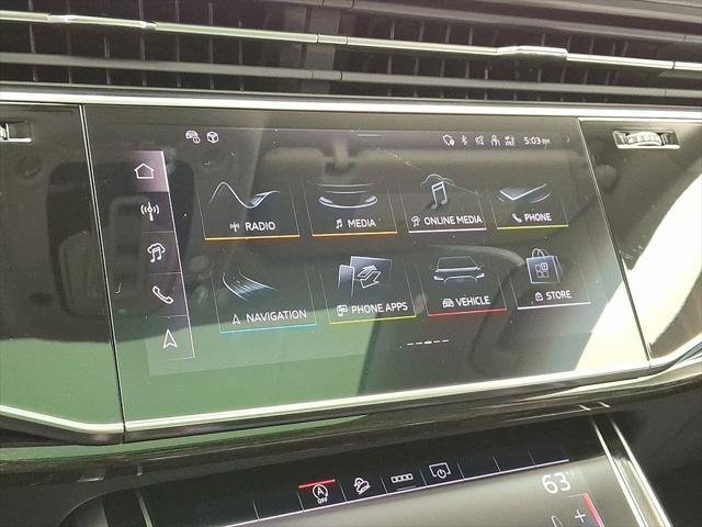 new 2025 Audi Q8 car, priced at $86,845
