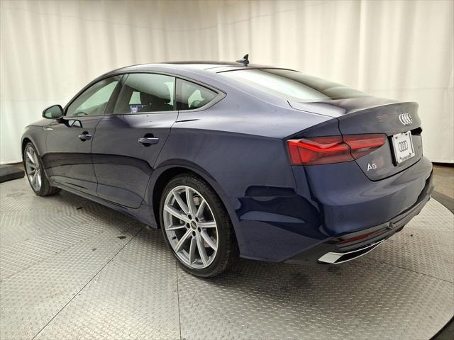 new 2025 Audi A5 Sportback car, priced at $52,575