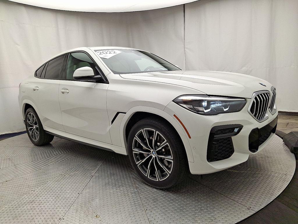 used 2022 BMW X6 car, priced at $55,488