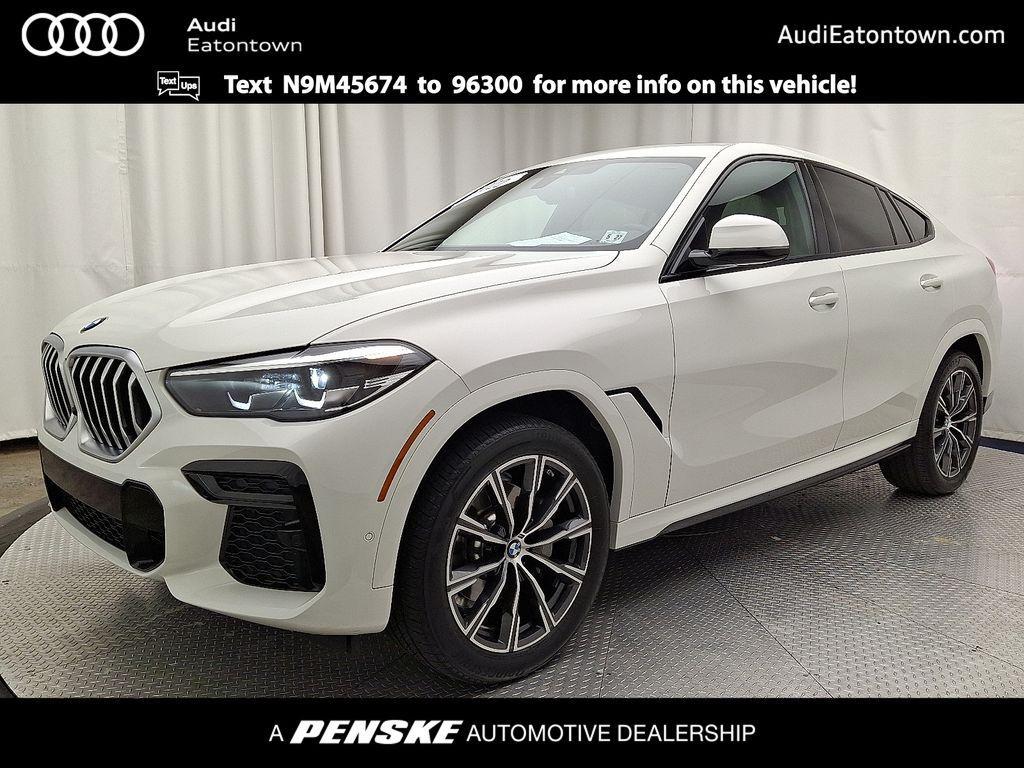 used 2022 BMW X6 car, priced at $55,800
