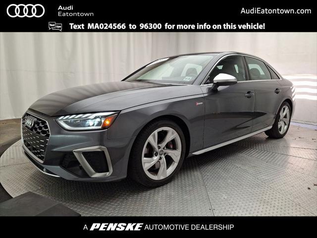 used 2021 Audi S4 car, priced at $36,905