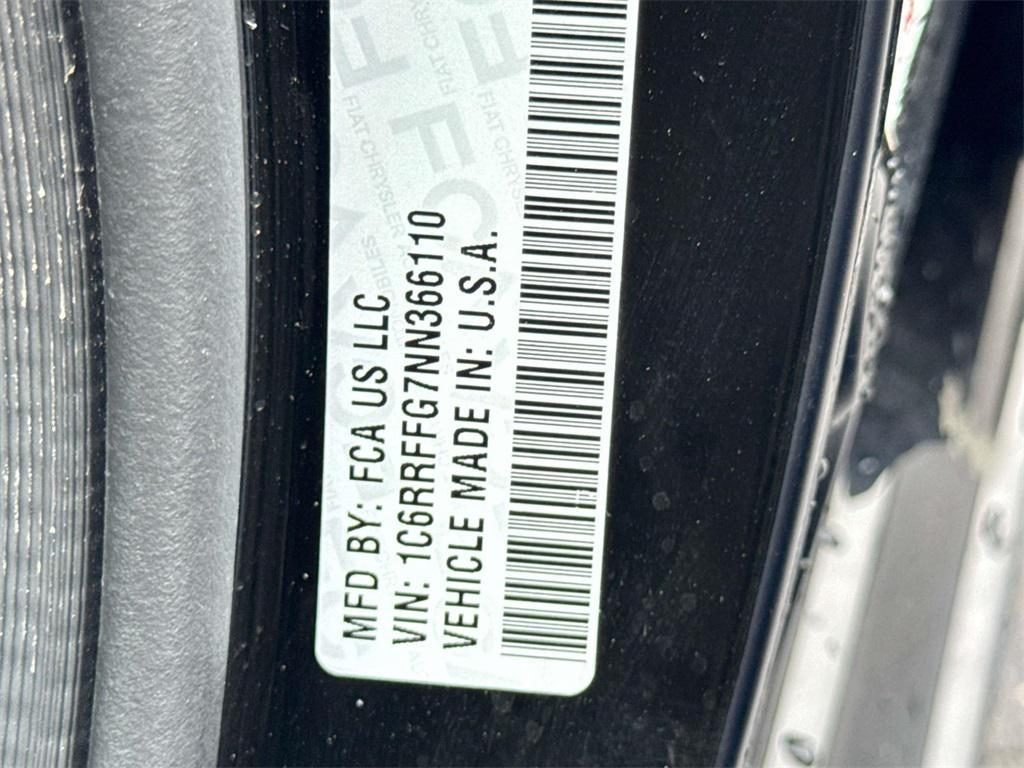 used 2022 Ram 1500 car, priced at $33,500