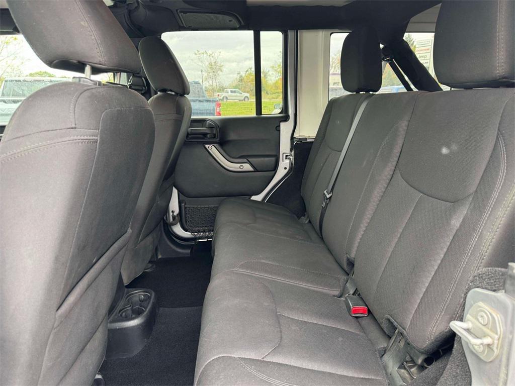 used 2016 Jeep Wrangler Unlimited car, priced at $14,800