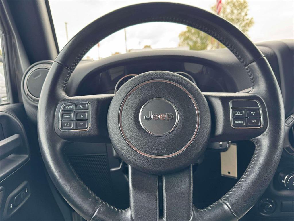 used 2016 Jeep Wrangler Unlimited car, priced at $14,800