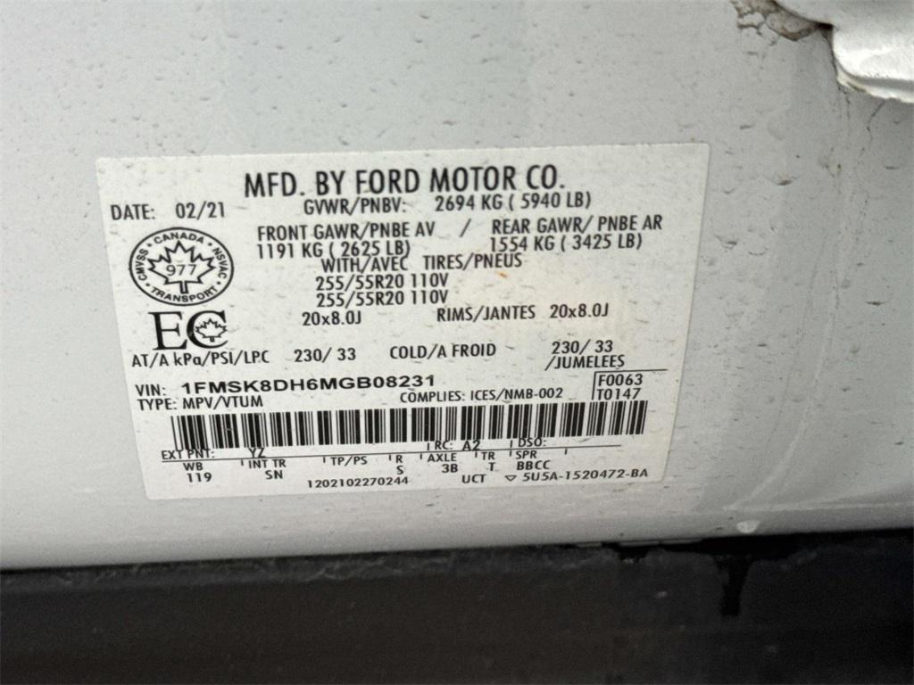 used 2021 Ford Explorer car, priced at $22,400