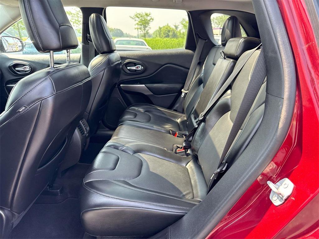 used 2021 Jeep Cherokee car, priced at $18,000