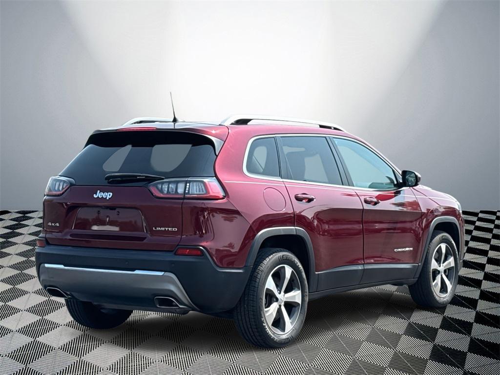 used 2021 Jeep Cherokee car, priced at $18,000