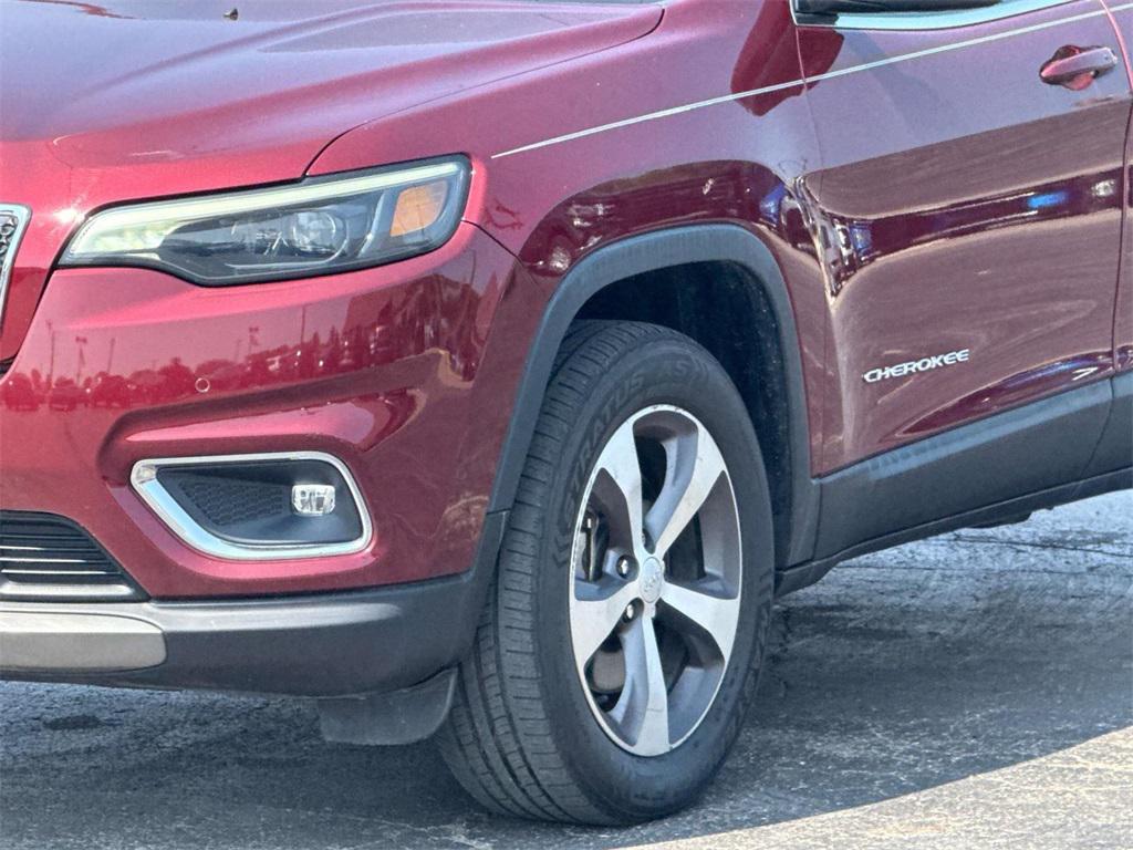 used 2021 Jeep Cherokee car, priced at $18,000