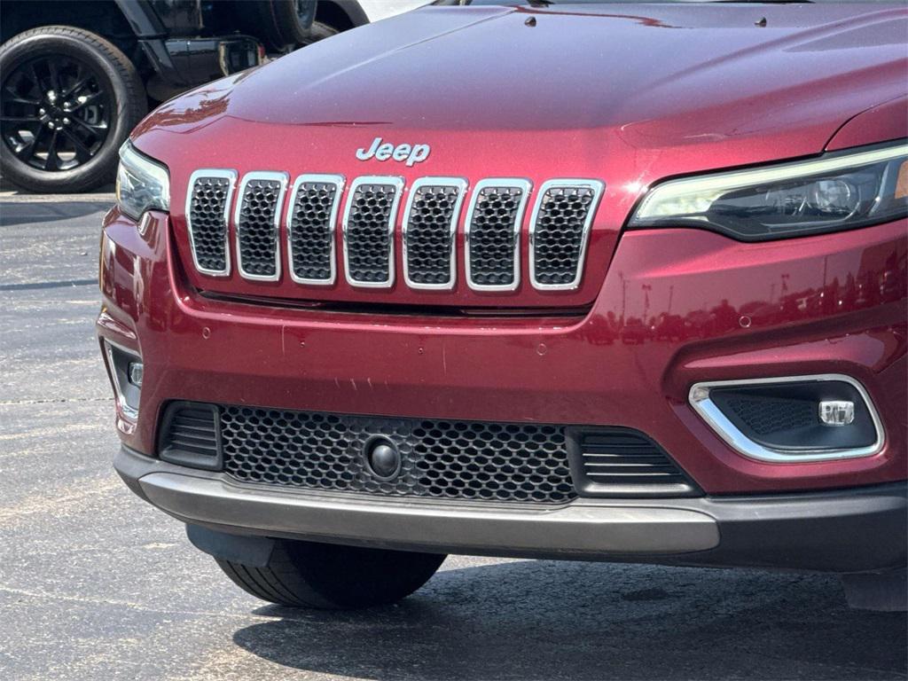 used 2021 Jeep Cherokee car, priced at $18,000