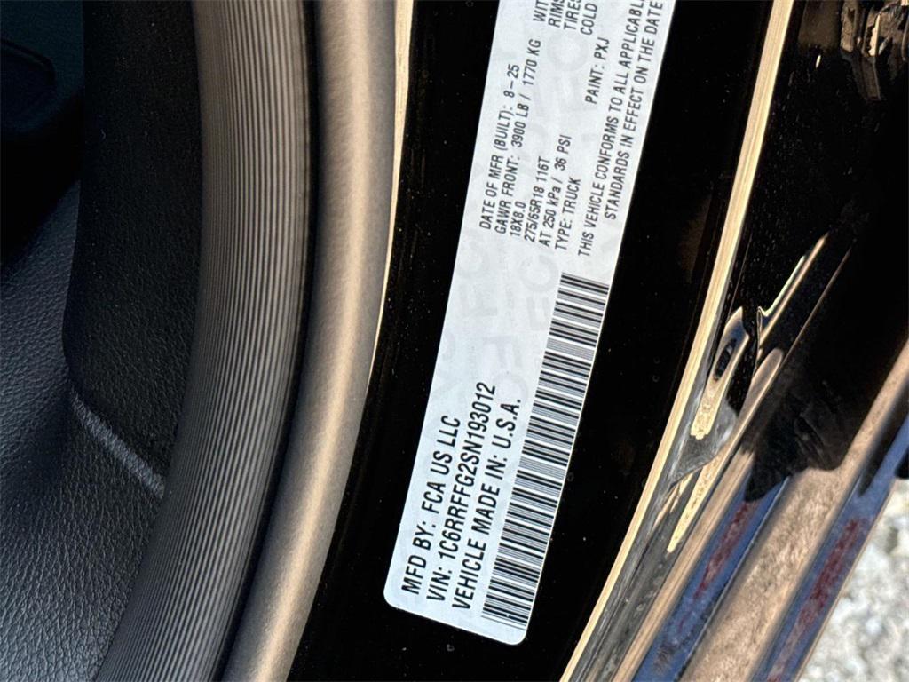 new 2025 Ram 1500 car, priced at $53,505