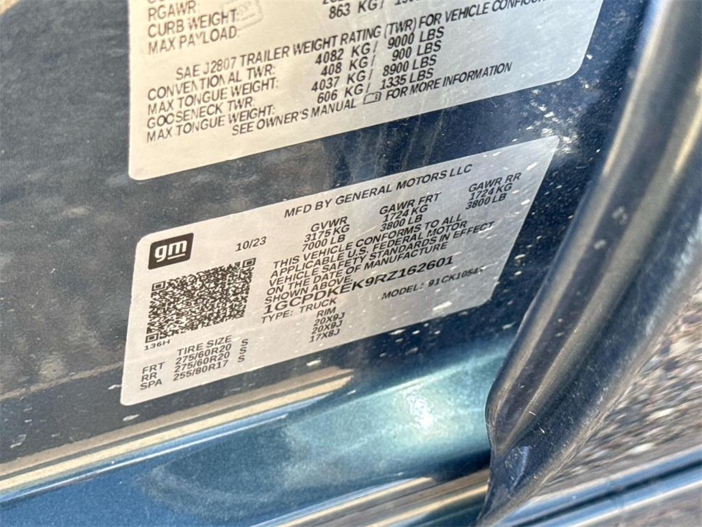 used 2024 Chevrolet Silverado 1500 car, priced at $36,000