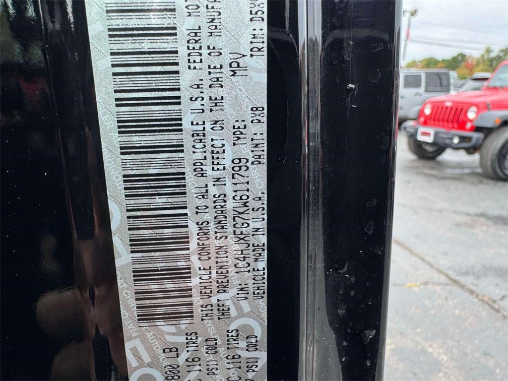 used 2019 Jeep Wrangler Unlimited car, priced at $31,000