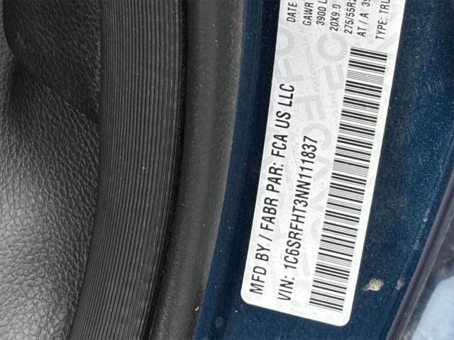used 2022 Ram 1500 car, priced at $36,000