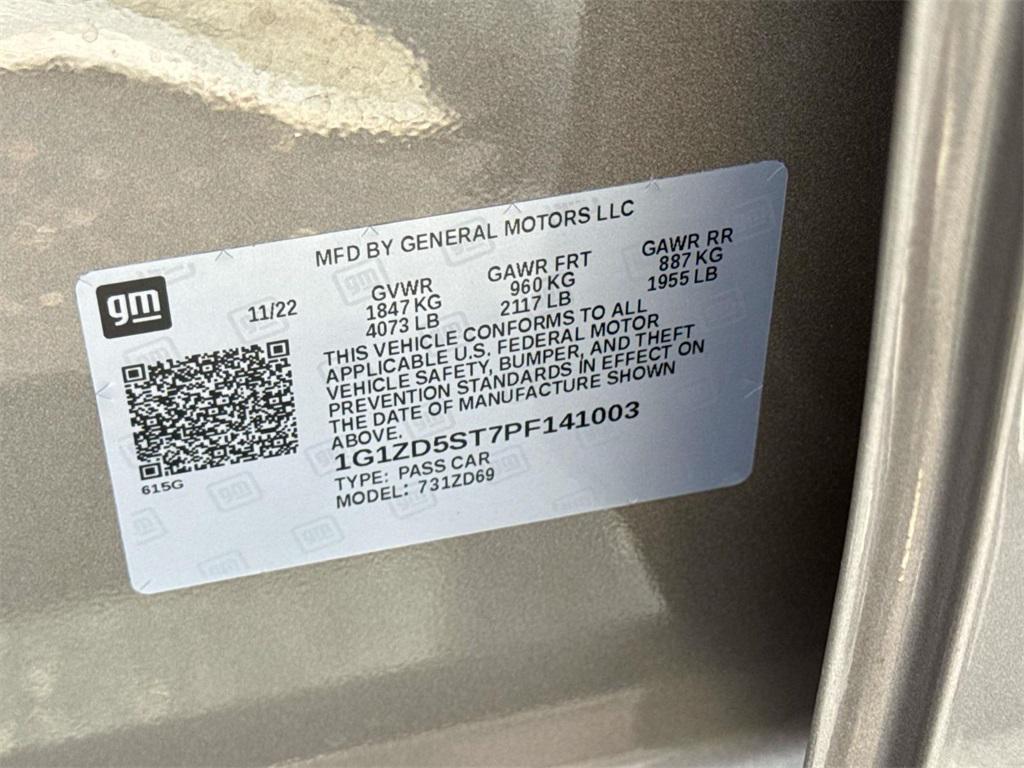 used 2023 Chevrolet Malibu car, priced at $16,300