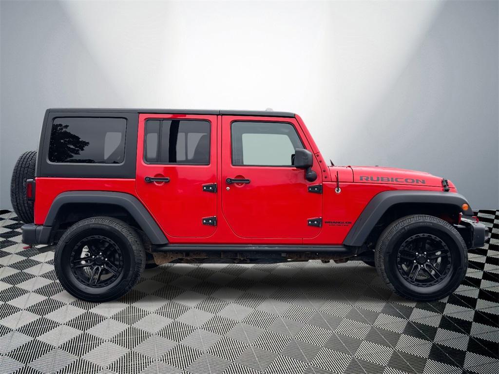 used 2015 Jeep Wrangler Unlimited car, priced at $15,500