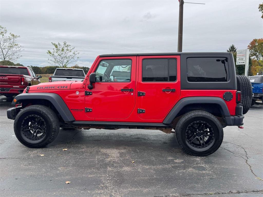 used 2015 Jeep Wrangler Unlimited car, priced at $15,500