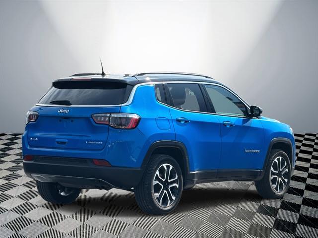 used 2022 Jeep Compass car, priced at $22,500