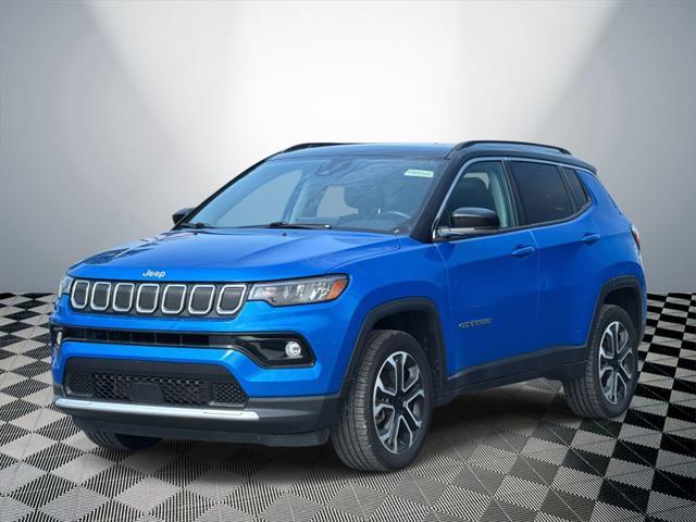 used 2022 Jeep Compass car, priced at $22,500