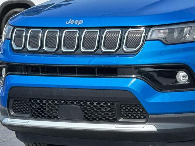 used 2022 Jeep Compass car, priced at $22,500