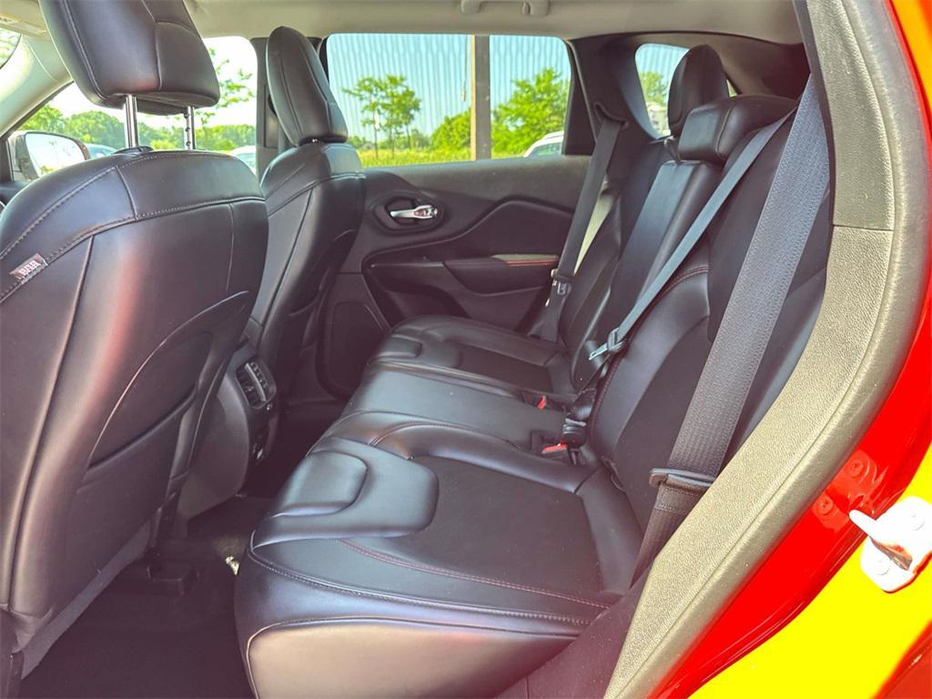 used 2021 Jeep Cherokee car, priced at $18,500
