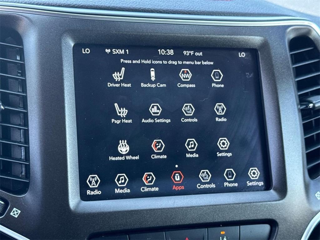 used 2021 Jeep Cherokee car, priced at $18,500