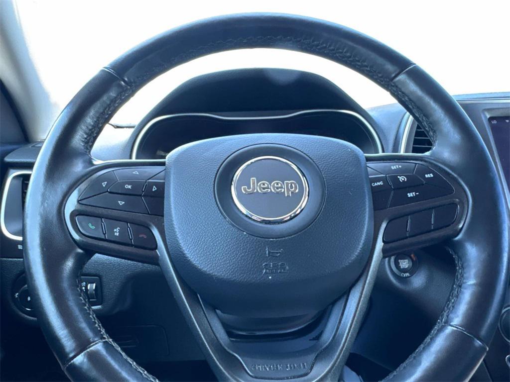 used 2021 Jeep Cherokee car, priced at $18,500