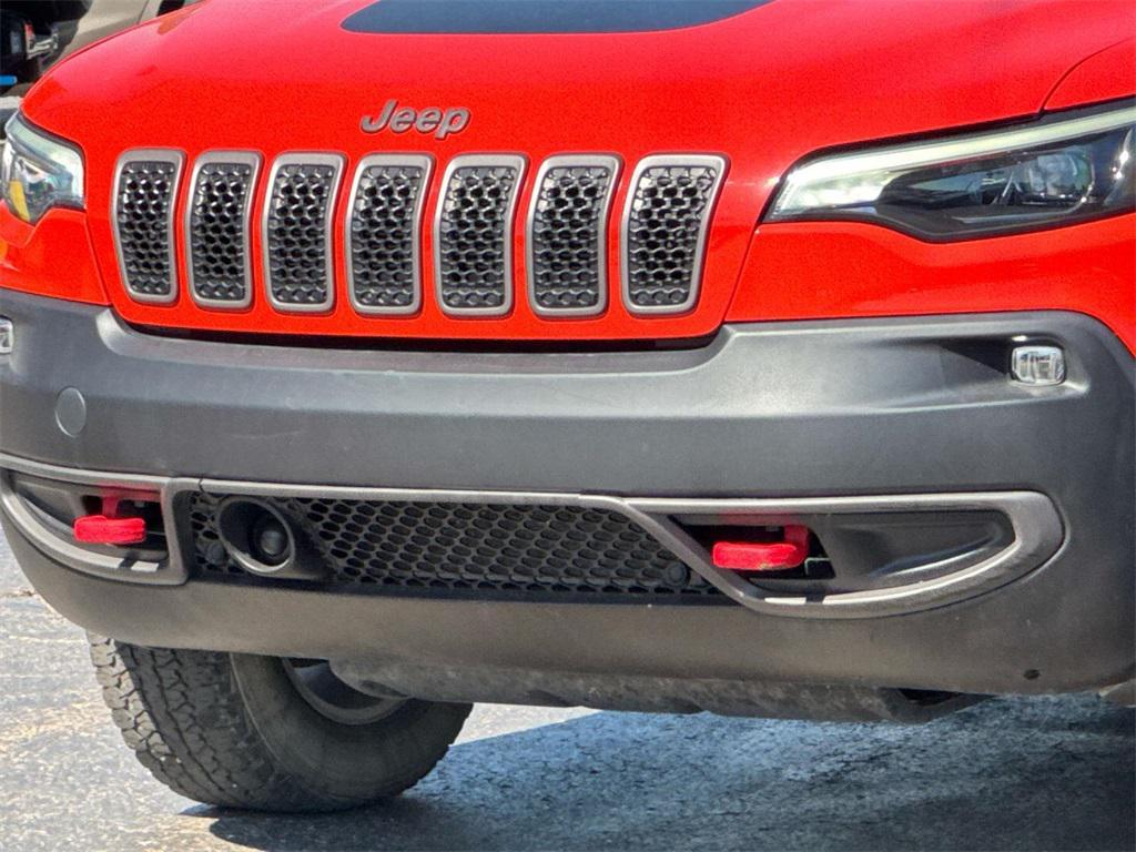 used 2021 Jeep Cherokee car, priced at $18,500