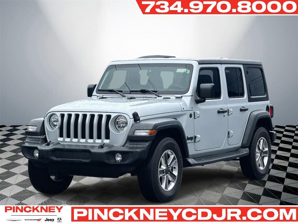 used 2023 Jeep Wrangler car, priced at $30,000