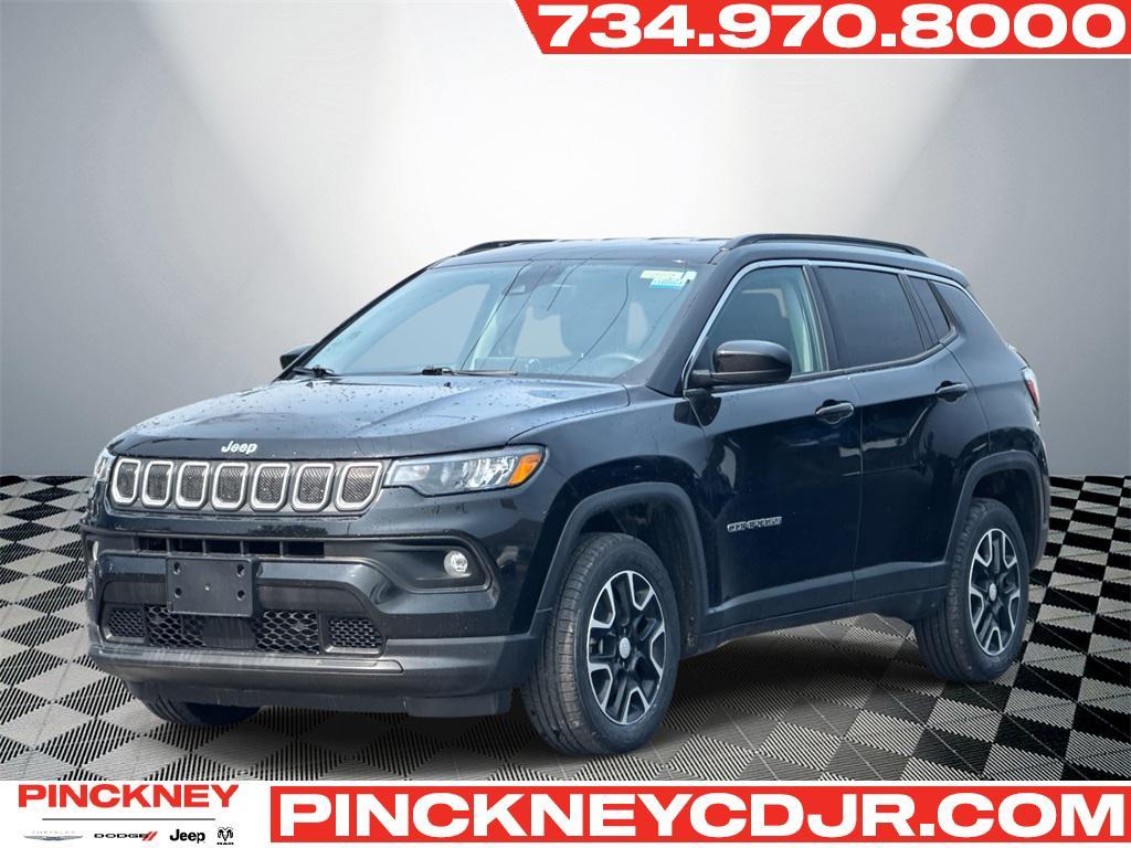 used 2022 Jeep Compass car, priced at $16,200