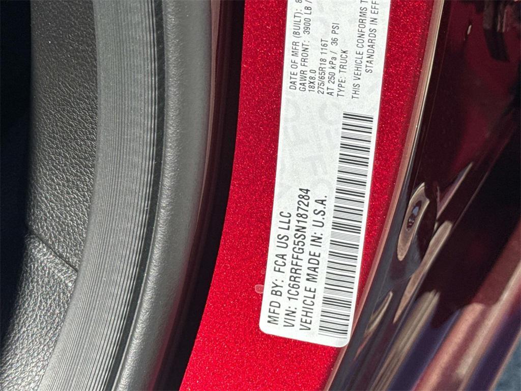 new 2025 Ram 1500 car, priced at $52,680