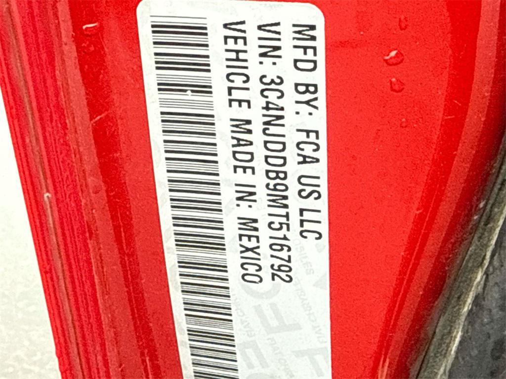 used 2021 Jeep Compass car, priced at $13,500