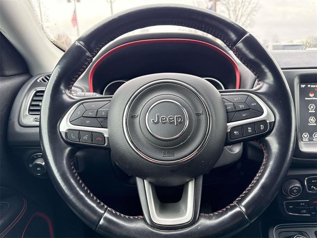 used 2021 Jeep Compass car, priced at $13,500