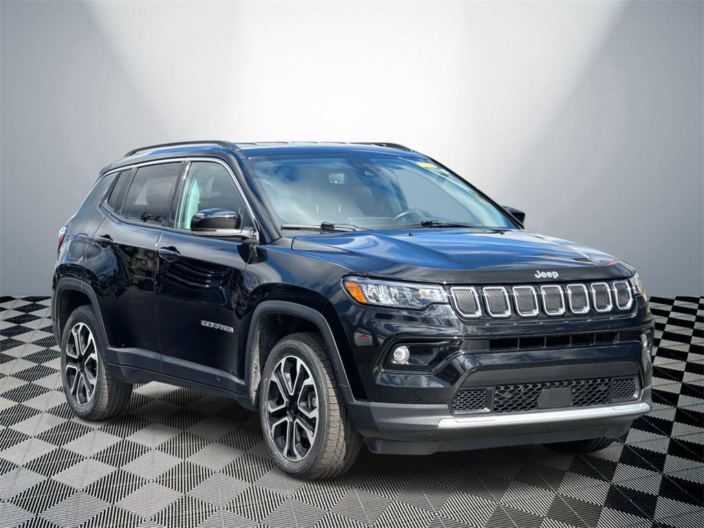 used 2022 Jeep Compass car, priced at $21,500