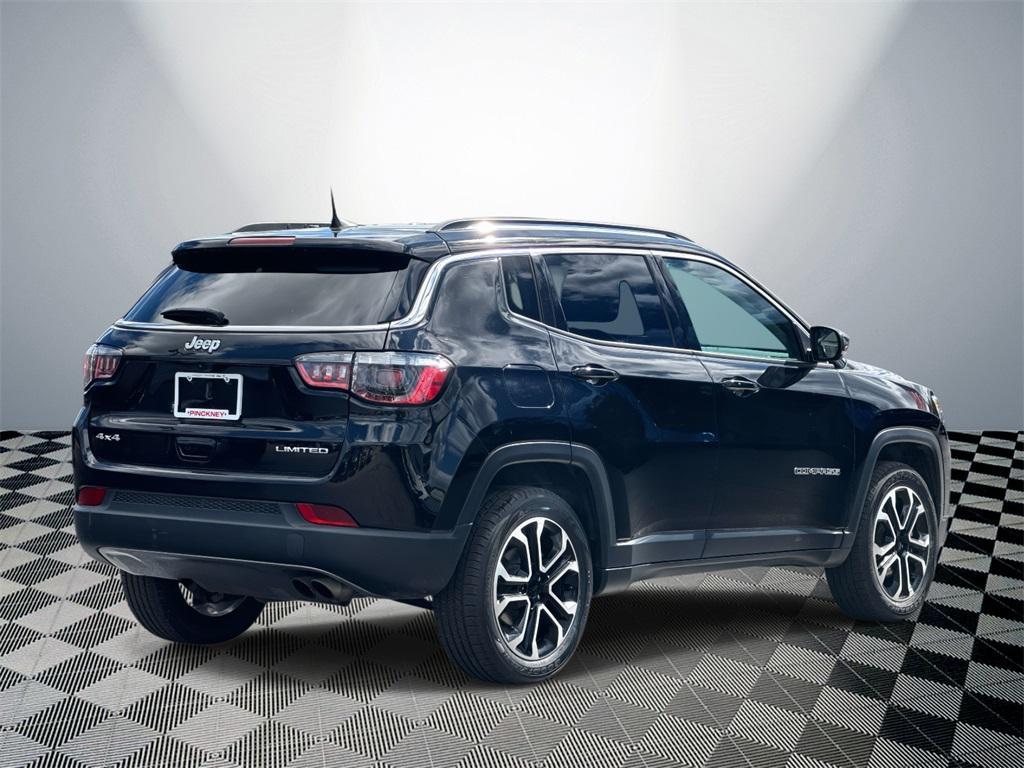 used 2022 Jeep Compass car, priced at $21,500