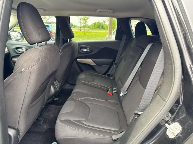 used 2017 Jeep Cherokee car, priced at $12,000