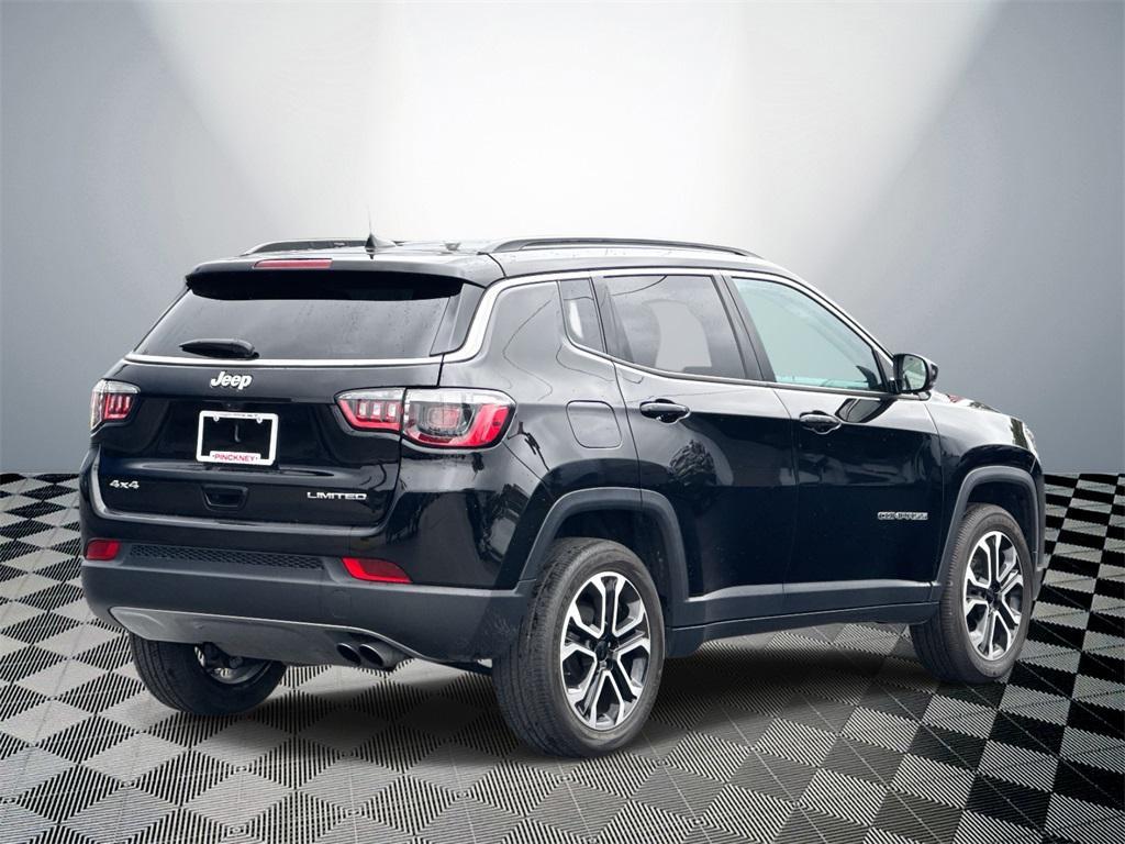 used 2022 Jeep Compass car, priced at $21,800