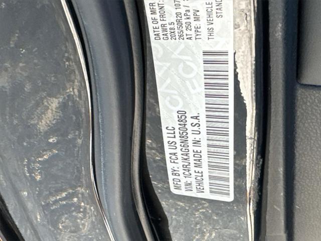 used 2022 Jeep Grand Cherokee L car, priced at $33,000
